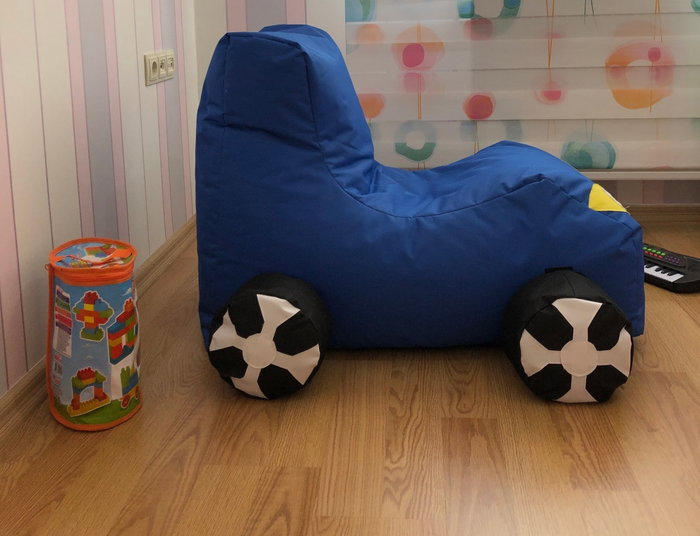 Atelier Del Sofa Puf Araba - Azul